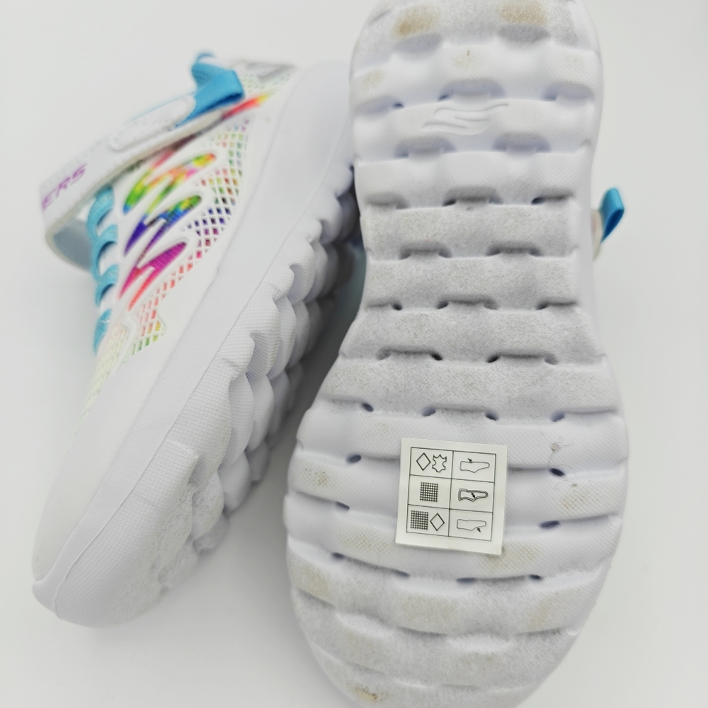 Skechers 11 US 27.5 EU Jumpsters Radiant Swirl Trainers Sneakers Colorful NWOT